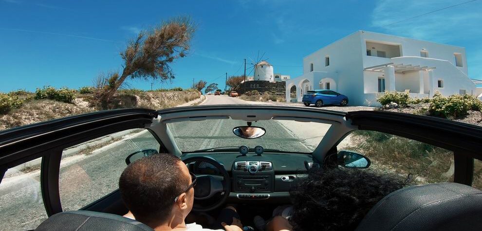 Santorini autóbérlés